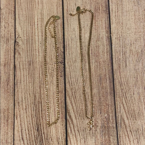 GOLD ROSE STATEMENT NECKLACE SET - Picture 2 of 5